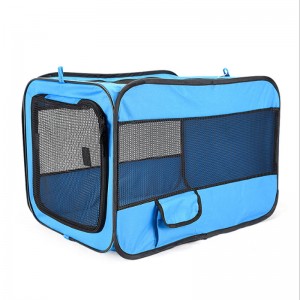 Folding pet tent