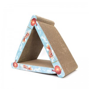 Fish flag triangle cat claw board