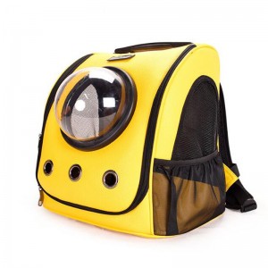 Square Pu Backpack